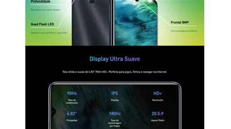 Smartphone Infinix Hot Preto GB Casas Bahia