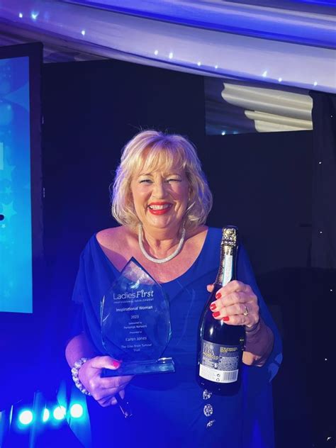 Karen Jones Wins Inspirational Woman Of The Year 2023