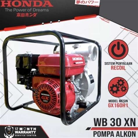 Jual Honda Wb Xn Pompa Air Irigasi Bensin Di Seller Mitra Maju