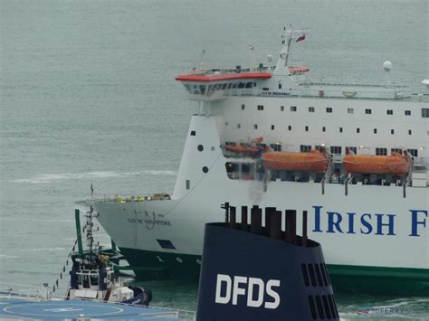 Irish Ferries Isle Of Inishmore Undertakes Trials At Dover And Calais