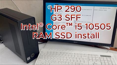 HP 290 G3 Sff I5 10505 RAM SSD Install 4M5H4EA YouTube