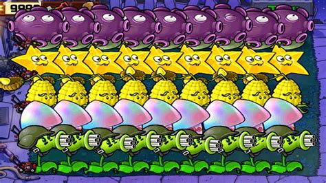 Plants Vs Zombies Survival Night Fast Play Plants Vs Zombies Mod