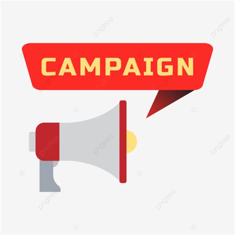 Campaign Vector Megaphone Media Business PNG And Vector With