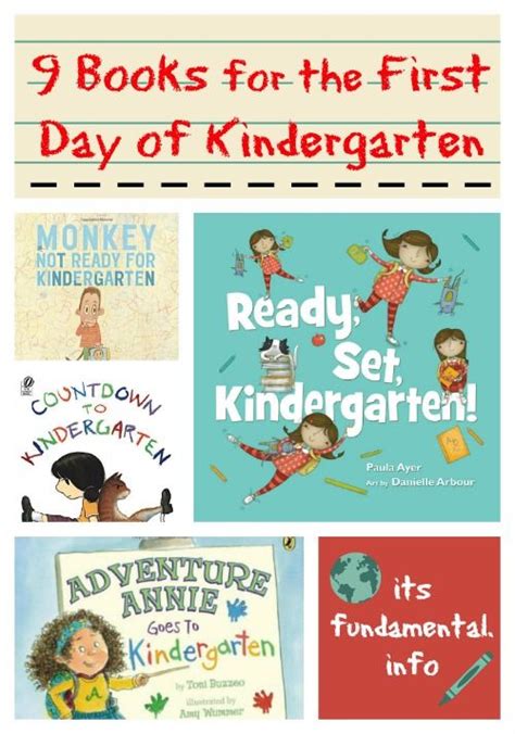 9 Books for the First Day of Kindergarten Kindergarten First Week ...