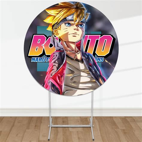 Painel Sublimado Redondo 150cm Veste Fácil Boruto 2 Elo7