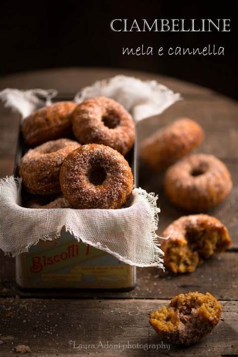 Ciambelline Alla Mela E Cannella Cinnamon And Apple Donuts Io