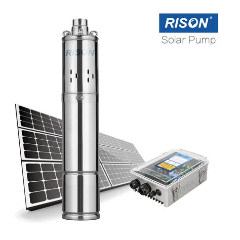 Inches Submersible Solar Pump Screw Pump For Agriculture Stainless