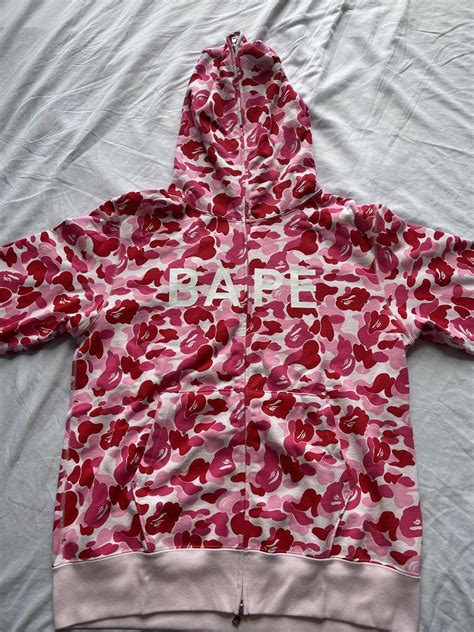 Bape ABC Camo Full Zip Hoodie | Grailed