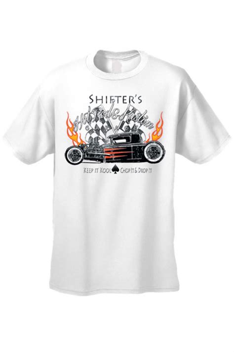 MEN S VINTAGE AUTO T SHIRT Shifter S Hot Rod Kustom Garage Keep It Kool CAR TEE EBay