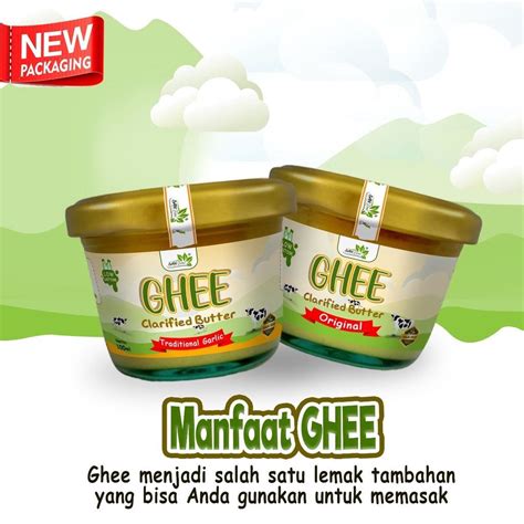 Jual Ghee Butter Mpasi Butter Bb Booster Mpasi Ghee Sf Naturals Grass