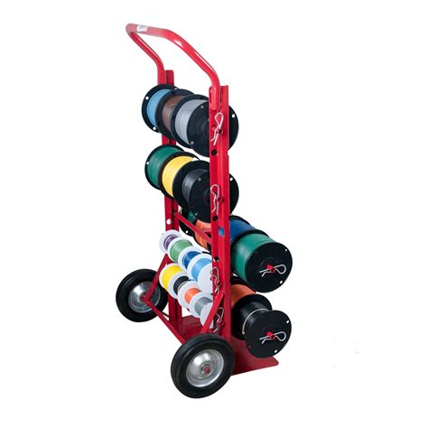 Spool Caddy Cart With Wsp 100e Hand Wire Caddy