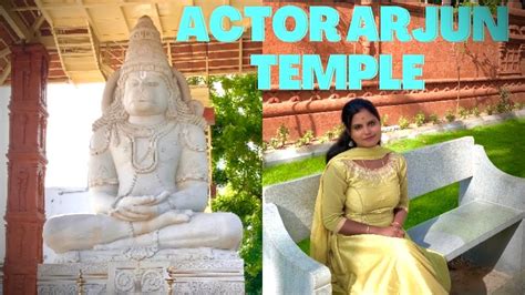 Actor Arjun Hanuman Temple Chennai Best Temple 2021biggest Anjaneyar