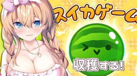 スイカゲーム┊ 実況 〗まったりお話ししながら！3000点目指す 〖 新人vtuber┊天嶺みひろ 〗 Youtube