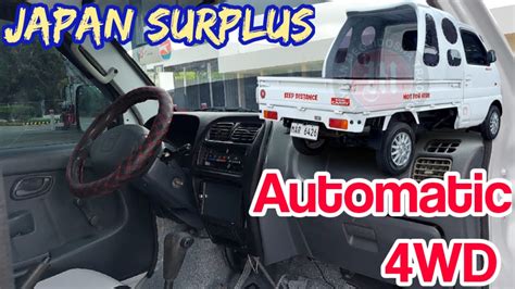 Automatic 4x4 Suzuki Multicab Price Philippines Japan Surplus YouTube