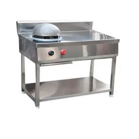 Stainless Steel Rumali Roti Counter Size 48x24x36 Inch At Rs 26100