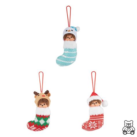 Peluche Monchhichi Chaussette De No L Peluches Pas Ch Res