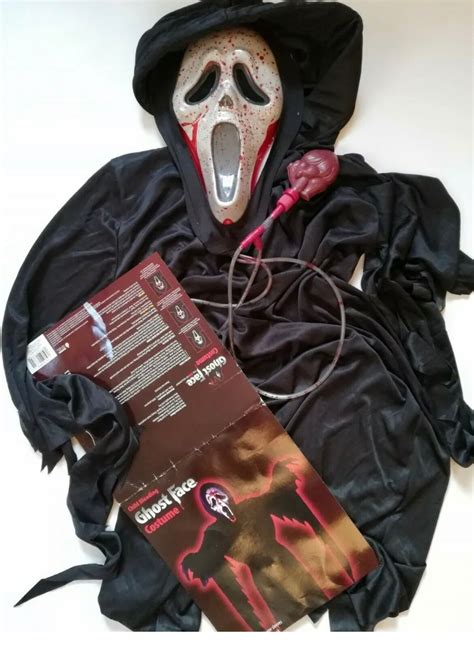 Ghostface Halloween Costume Kids - Etsy