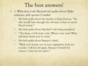 Best Guilt Quotes In Macbeth