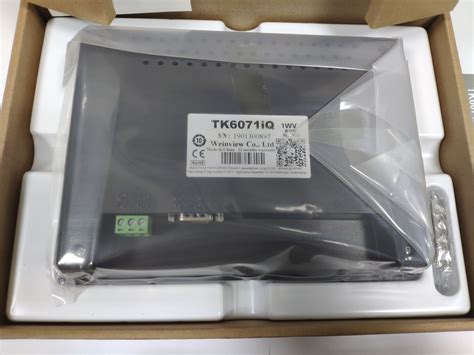 Weinview HMI TK6071IQ touch screen