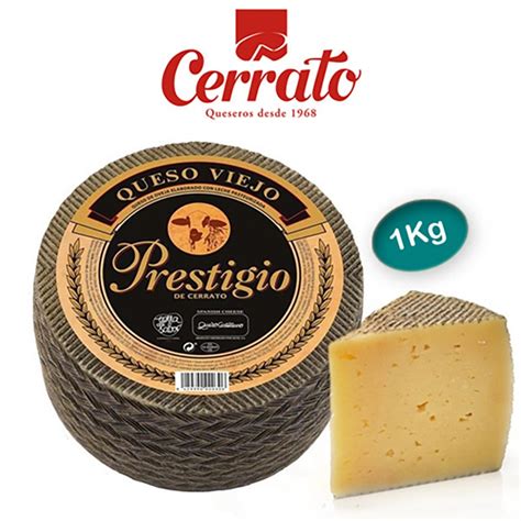 Queso Curado Cerrato Prestigio 1kg Comprar Quesos Cerrato