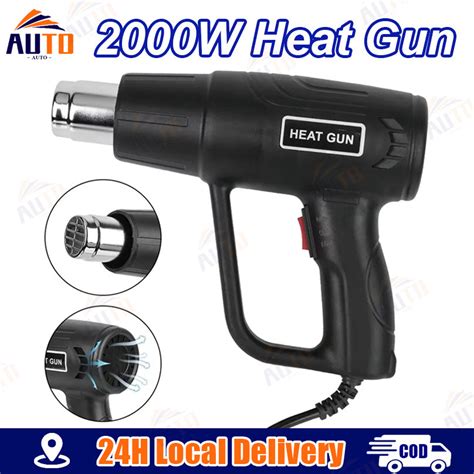 2000W Heat Gun Variable Temperature Advanced Electric Hot Air Gun Power Tool Heater DIY Tool