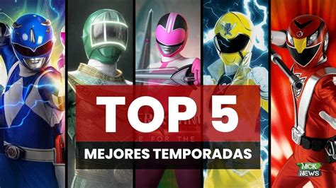 Mejores Temporadas De Power Rangers Youtube