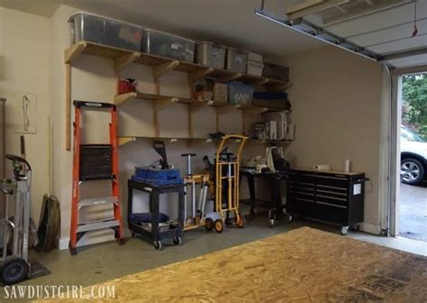 15 Easy DIY Garage Shelves With Build Plans Anika S DIY Life