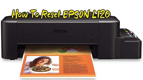 How To Reset Epson L120 Tutorials Printer Repair YouTube