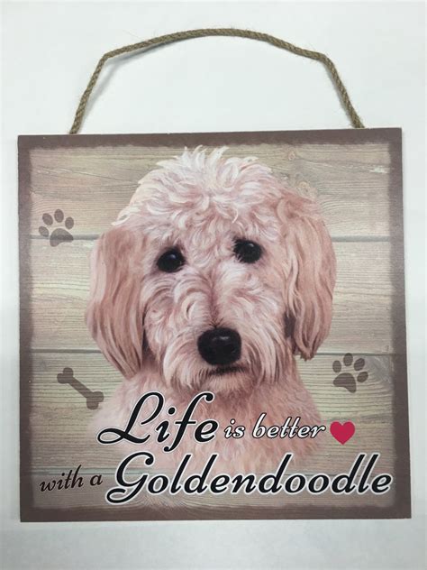 Goldendoodle Ts Goldendoodle Wood Sign T