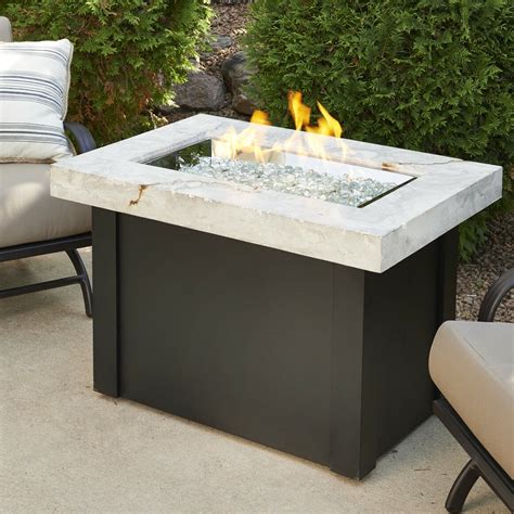 The Outdoor GreatRoom Company Providence Propane Fire Pit Table | Wayfair