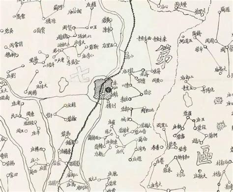 民国《开封县分区图》 历史地图网