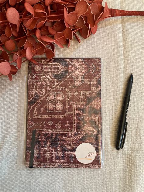 Carnet De Notes A Format Colier En Papier D Coratif Etsy