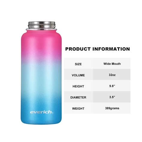 Hot Sale Double Wall Stainless Steel Water Bottle Insulated Vacuum Flask Thermos Double Wall