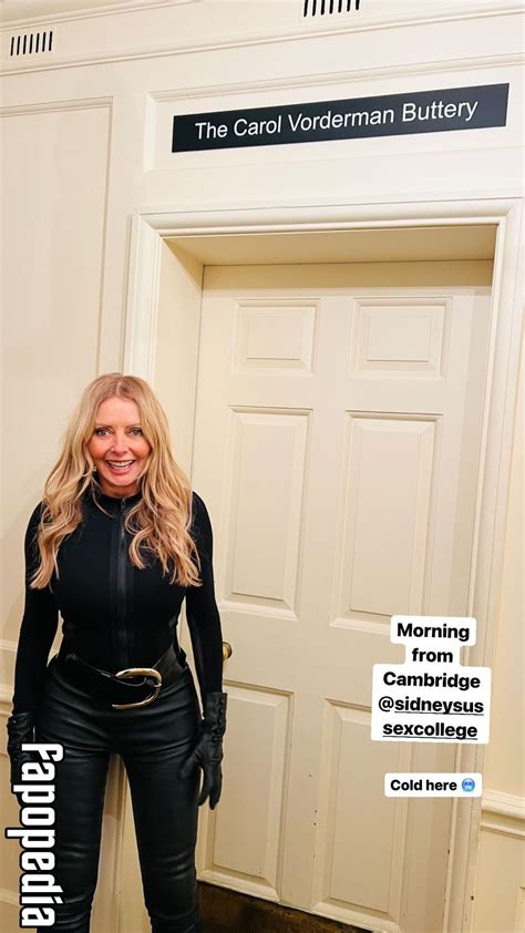 Carol Vorderman Nude Leaks Photo Fapopedia