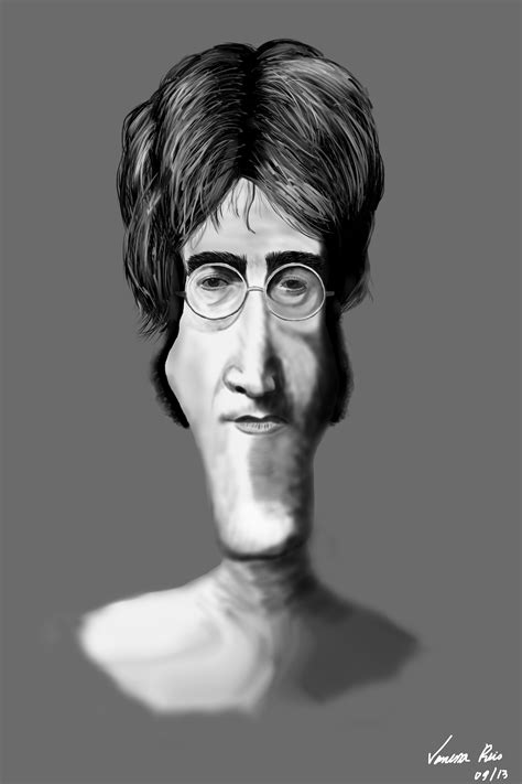 John Lennon Caricature On Behance