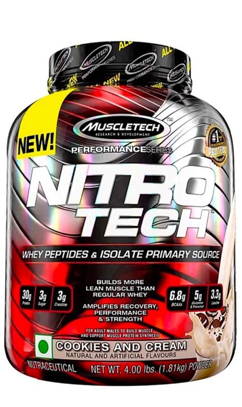 Muscletech Nitro Tech Performance Series Whey Peptides And Isolate