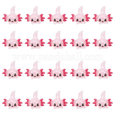 Wholesale CHGCRAFT 20Pcs Opaque Resin Decoden Cabochons Pandahall