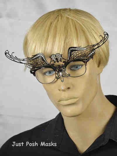 Masks That Attach To Glasses The Perfect Solution For Masquerading Glasses Wearers