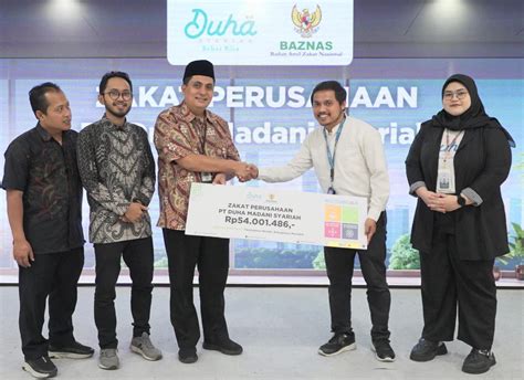 Wujudkan Kesejahteraan Umat Pt Duha Madani Syariah Salurkan Zakat