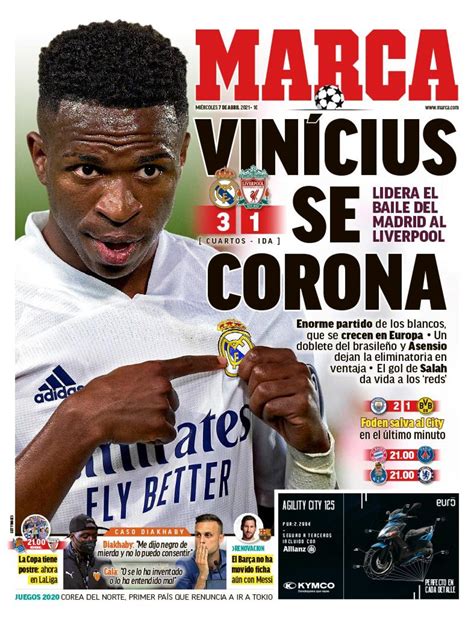 La Portada Del Diario Marca 07 04 2021