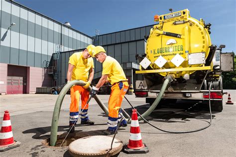 Saug Druck Tanksattel Auflieger Kanal Oberreiter Kanalreinigung