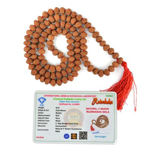 Buy Reiki Crystal Products Certified Rudraksha Mala For Men And Women