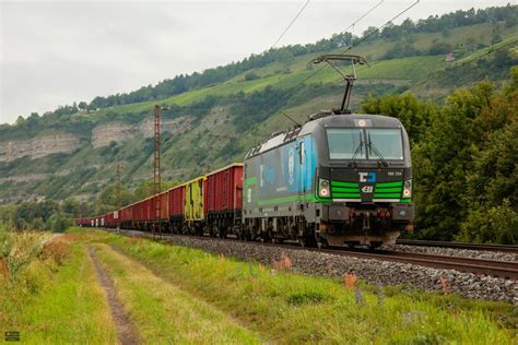 ELL/CD Cargo 193 724 in Thüngersheim, August 2021. - Bahnbilder.de
