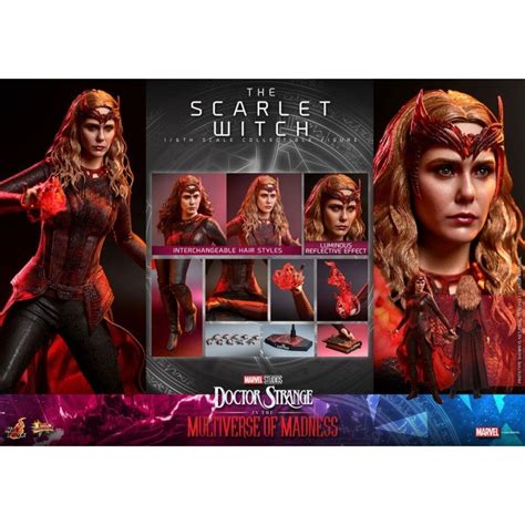 Scarlet Witch Movie Masterpiece MMS Hot Toys Docteur Strange In The Multiverse Of Madness