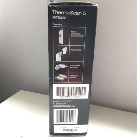 Braun Thermoscan Braun Irt Braun Thermo Scan