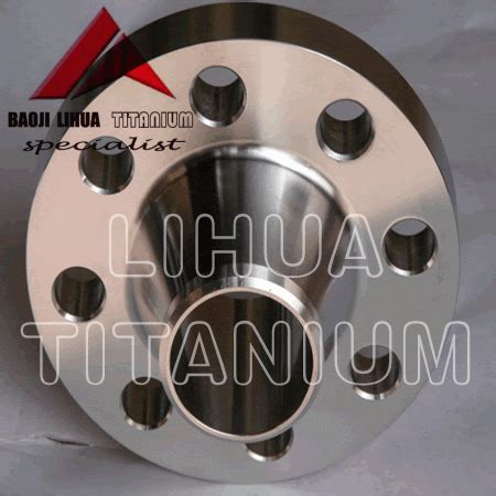 ASTM B381 Standard Gr2 Titanium Flange ANSI B16 5 Titanium Flange