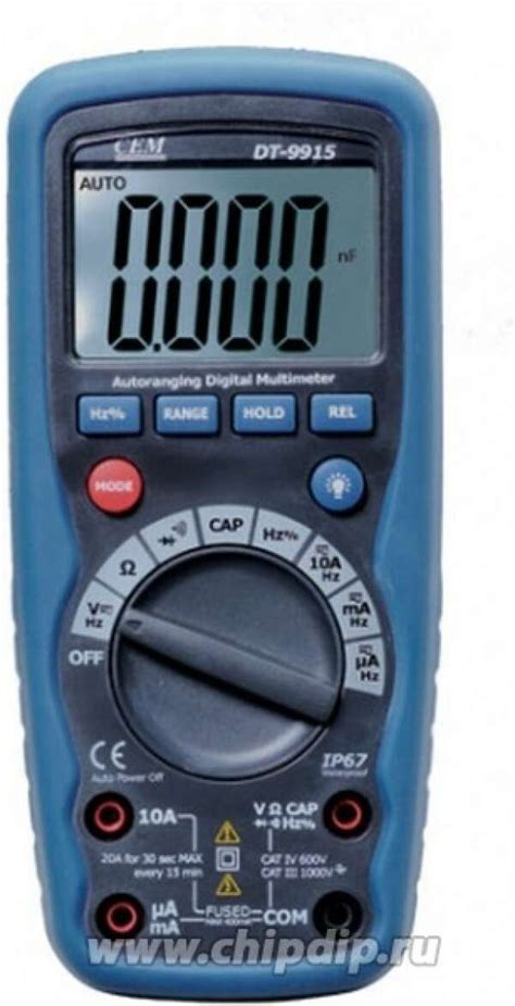 CEM DT-9915 - Мультиметр цифровой цена, купить ROS-DT-9915 в СвязьКомплект