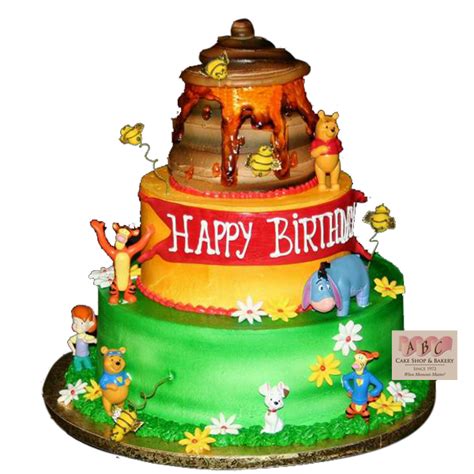 (1621) Winnie-the-Pooh Honey Pot - ABC Cake Shop & Bakery