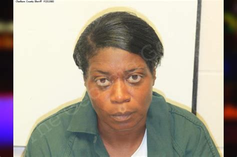 Sabrina Hall Chatham County Jail Bookings