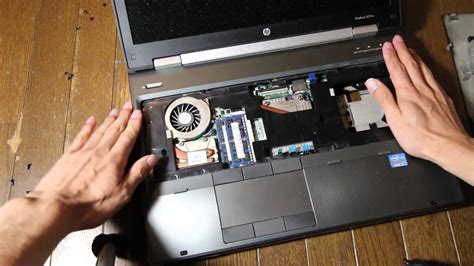 Hp W Or W Palmrest Reassembly W Mxm Upgrade Part Youtube